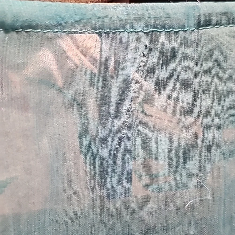 CYNTHIA ROWLEY SHEER TURQUOISE COVER UP - Picture 6 of 6